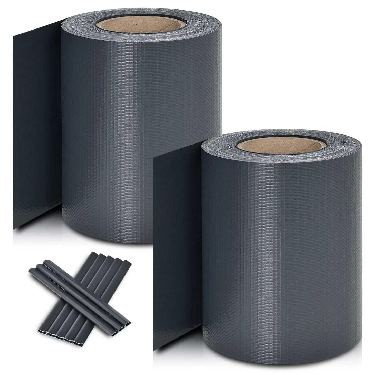 Sichtschutzstreifen PVC PVC Sichtschutzband 19cm x 35m für Gartenzäune