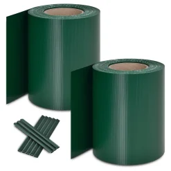 Sichtschutzstreifen PVC PVC Sichtschutzband 19cm x 35m für Gartenzäune