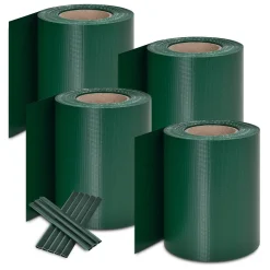 Sichtschutzstreifen PVC PVC Sichtschutzband 19cm x 35m für Gartenzäune