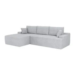 Sofa Coredo mit Cord Bezug & Dekokissen Gemütliche Couch mit Schaumstoff und Boxspringkern