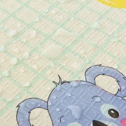 Spielmatte 180 x 200 cm mit diversen Tiermotiven Krabbelmatte für Babys & Kleinkinder - extra weich & pflegeleicht
