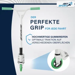 Stunt Scooter für Kinder Stunt Roller mit 360° Lenker & 100 mm Rollen