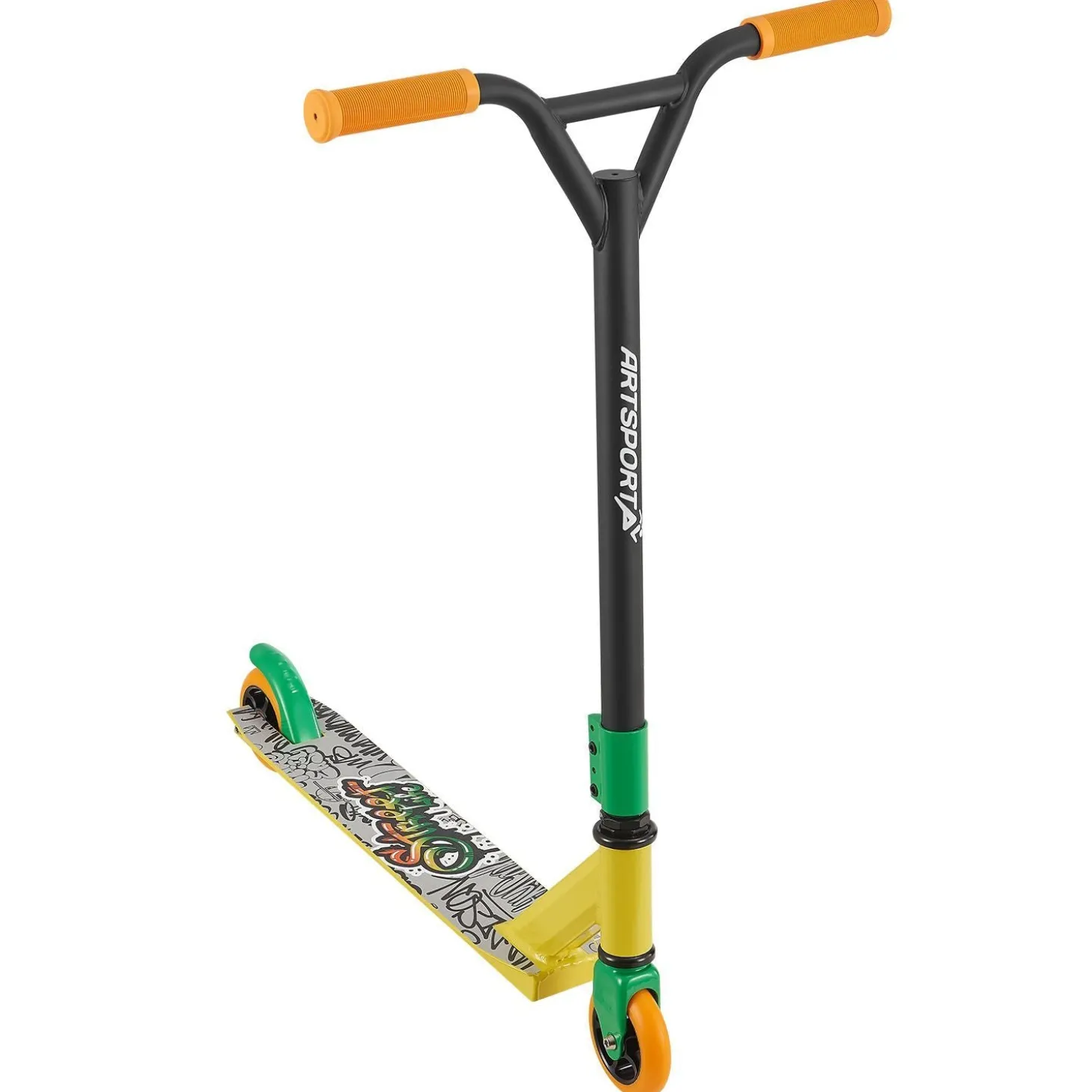 Stunt Scooter für Kinder Stunt Roller mit 360° Lenker & 100 mm Rollen