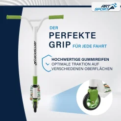 Stunt Scooter für Kinder Stunt Roller mit 360° Lenker & 100 mm Rollen
