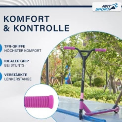 Stunt Scooter für Kinder Stunt Roller mit 360° Lenker & 100 mm Rollen