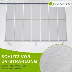Terrassenüberdachung Borneo Aluminium Terrassendach als Regen- & Sonnenschutz