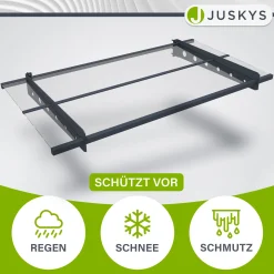 Vordach Manila Schützendes Pultdach für jeden Eingangsbereich