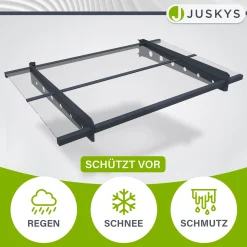 Vordach Manila Schützendes Pultdach für jeden Eingangsbereich
